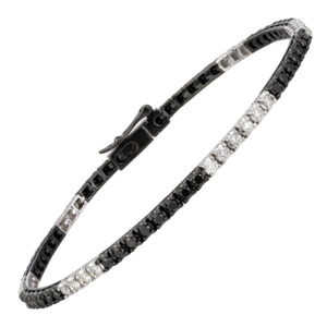 Pulseira em ouro com diamantes
